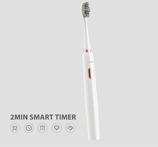 White Vibrating Toothbrush